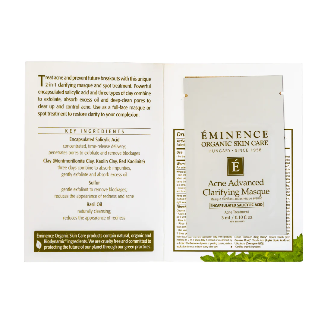 Eminence Organics Acne Advanced Clarifying Masque - Image 5