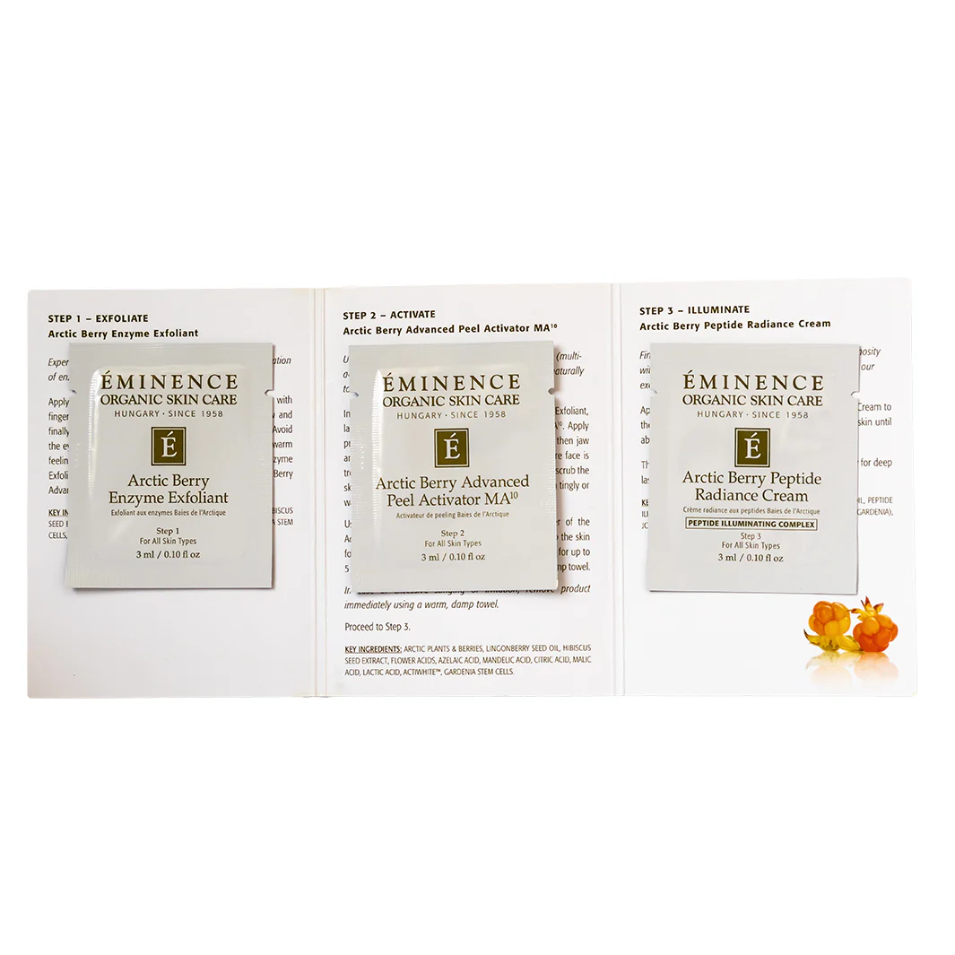Eminence Organics Arctic Berry Peel & Peptide Illuminating System - Image 5