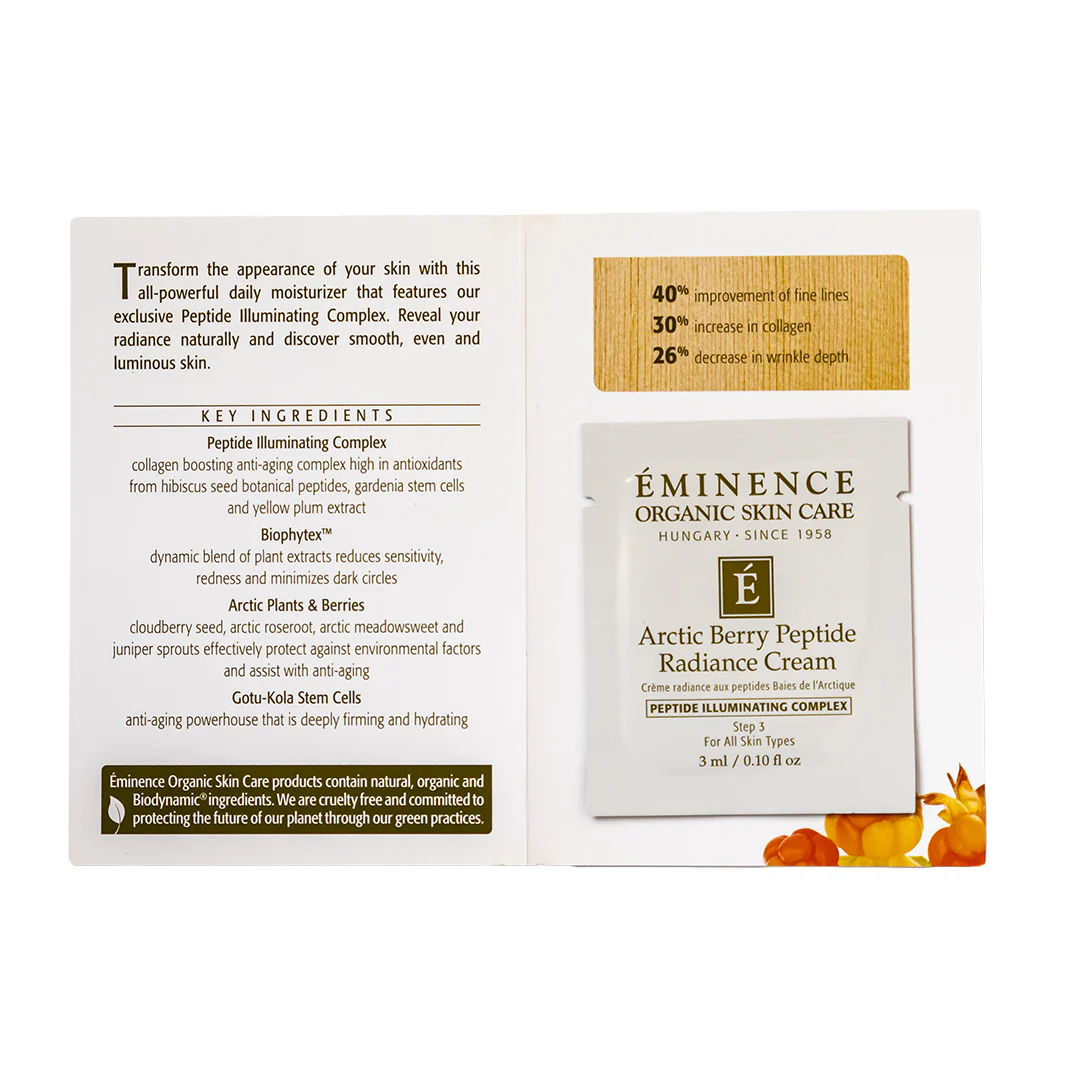 Eminence Organics Arctic Berry Peptide Radiance Cream - Image 5