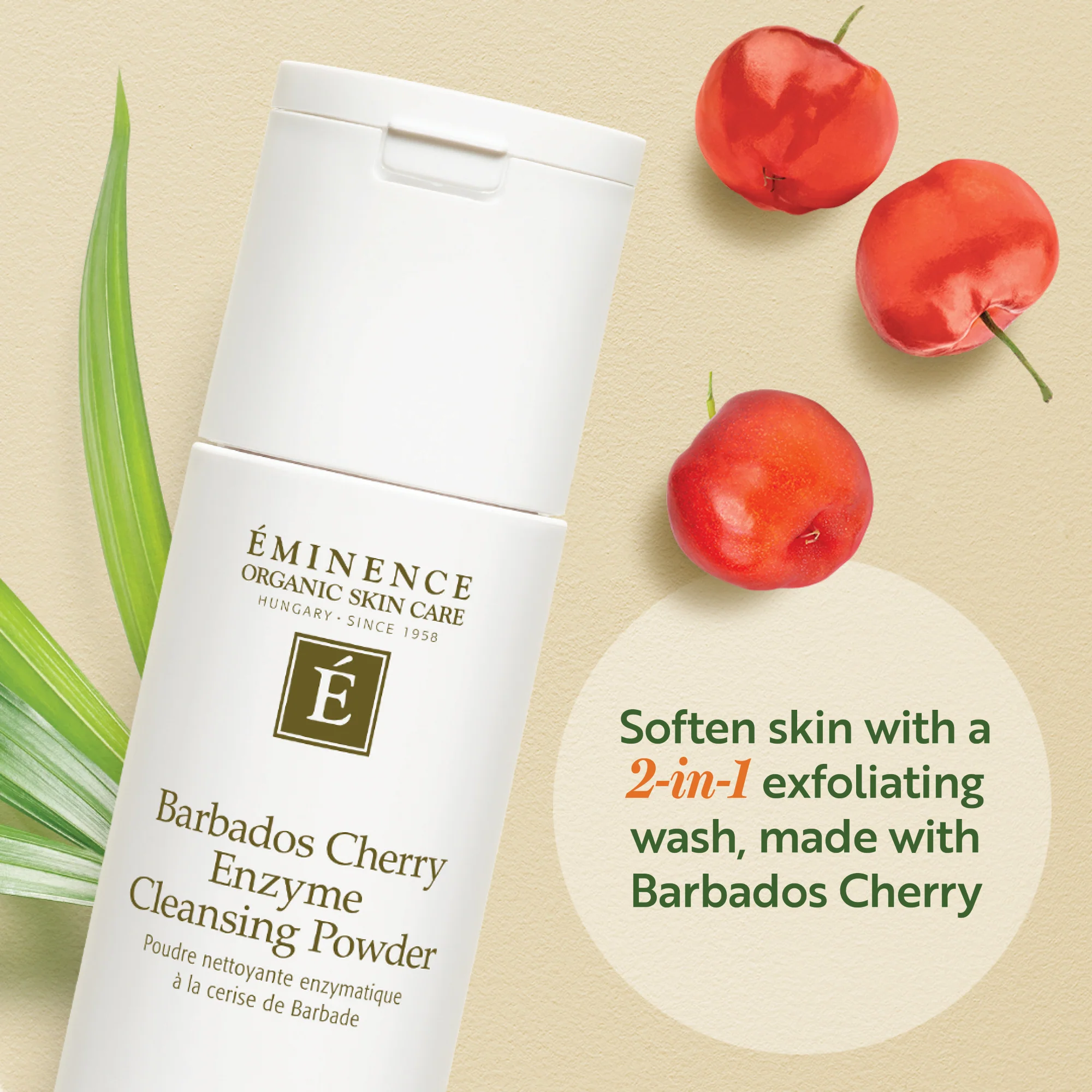 Eminence Organics Barbados Cherry Enzyme Cleansing Powder - Image 4