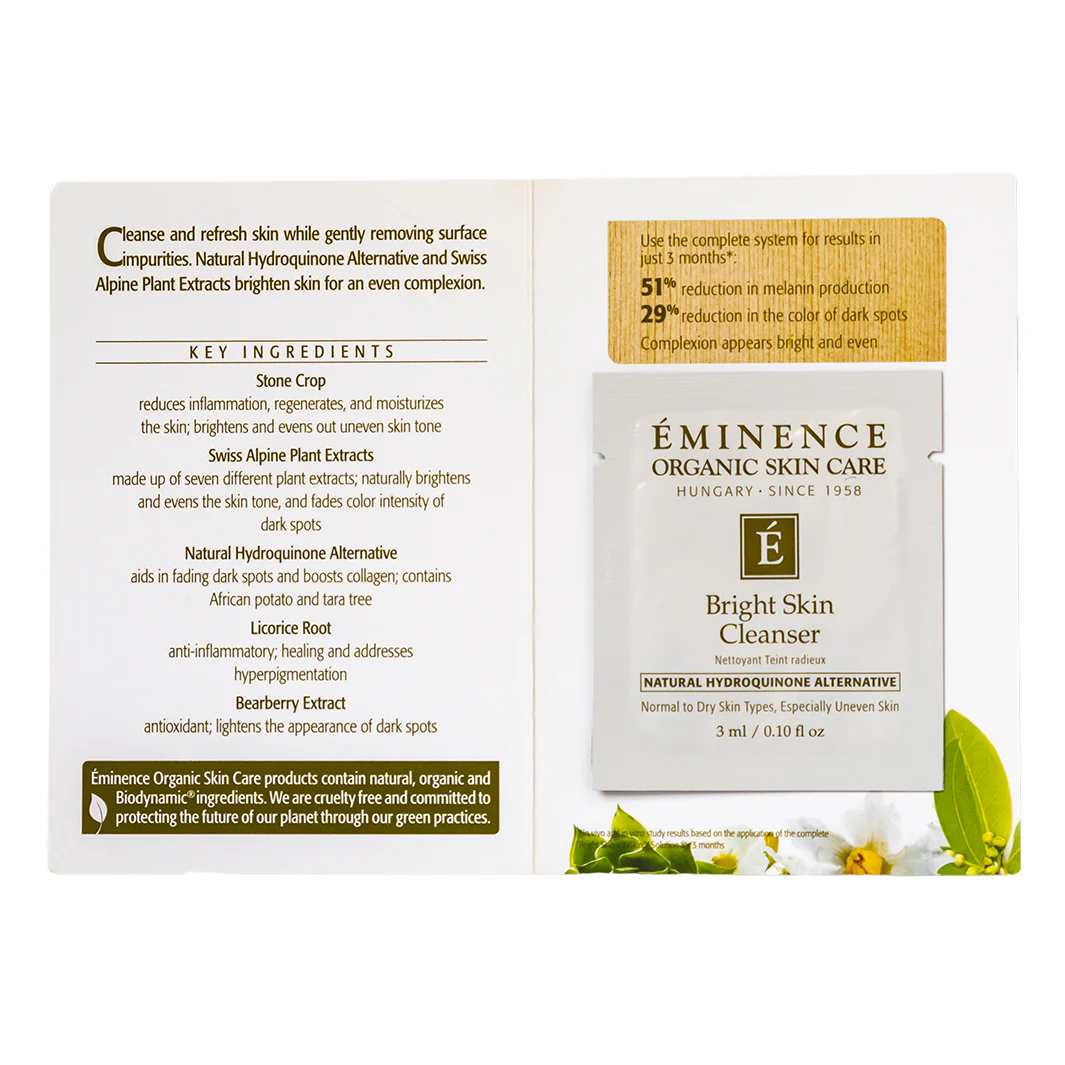 Eminence Organics Bright Skin Cleanser - Image 4