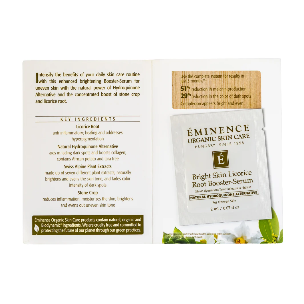 Eminence Organics Bright Skin Licorice Root Booster Serum - Image 4
