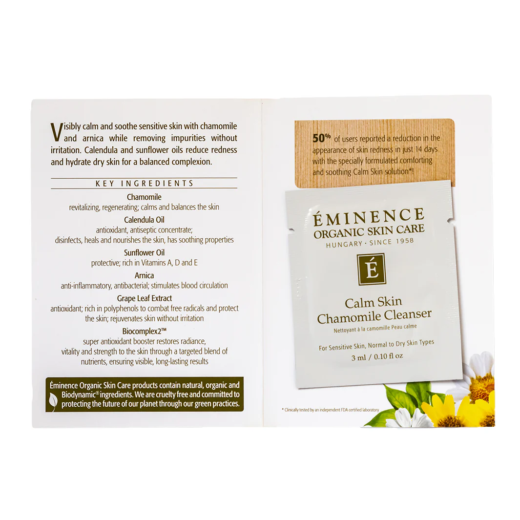 Eminence Organics Calm Skin Chamomile Cleanser - Image 4
