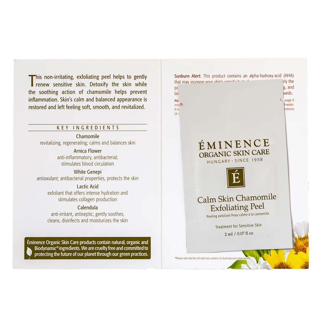 Eminence Organics Calm Skin Chamomile Exfoliating Peel - Image 6