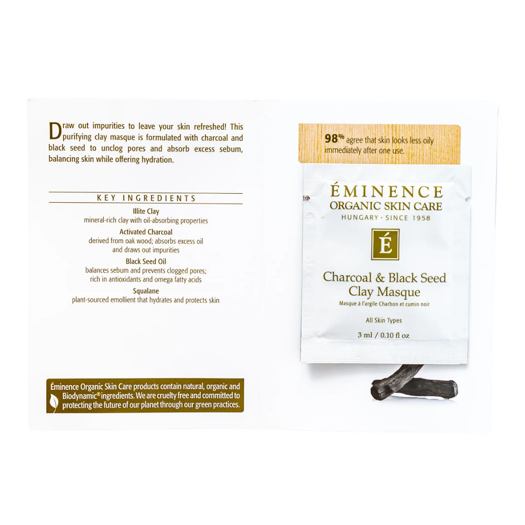 Eminence Organics Charcoal & Black Seed Clay Masque - Image 6