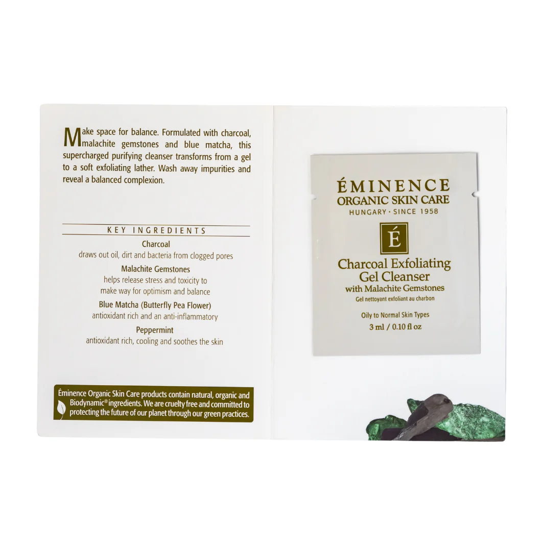 Eminence Organics Charcoal Exfoliating Gel Cleanser - Image 6
