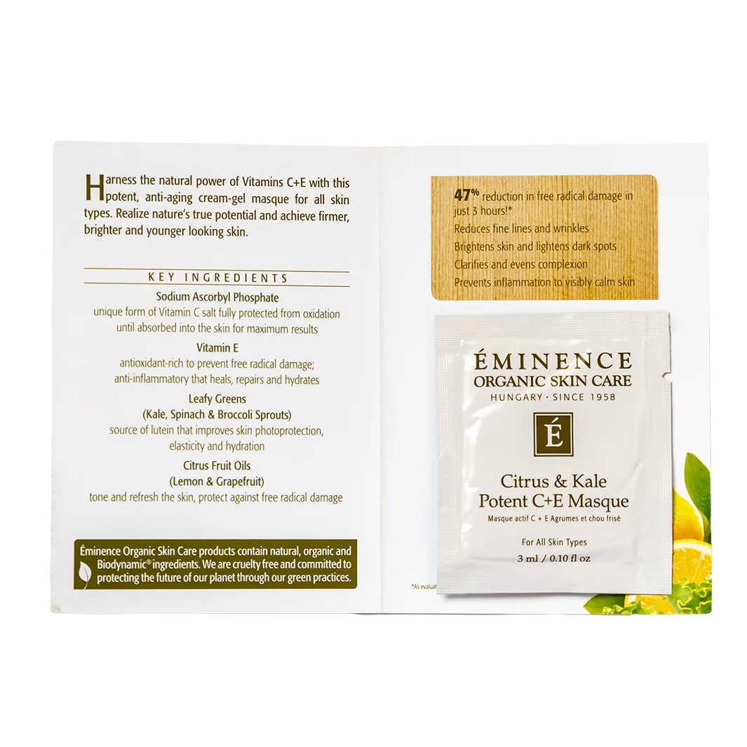 Eminence Organics Citrus & Kale Potent C+E Masque - Image 6