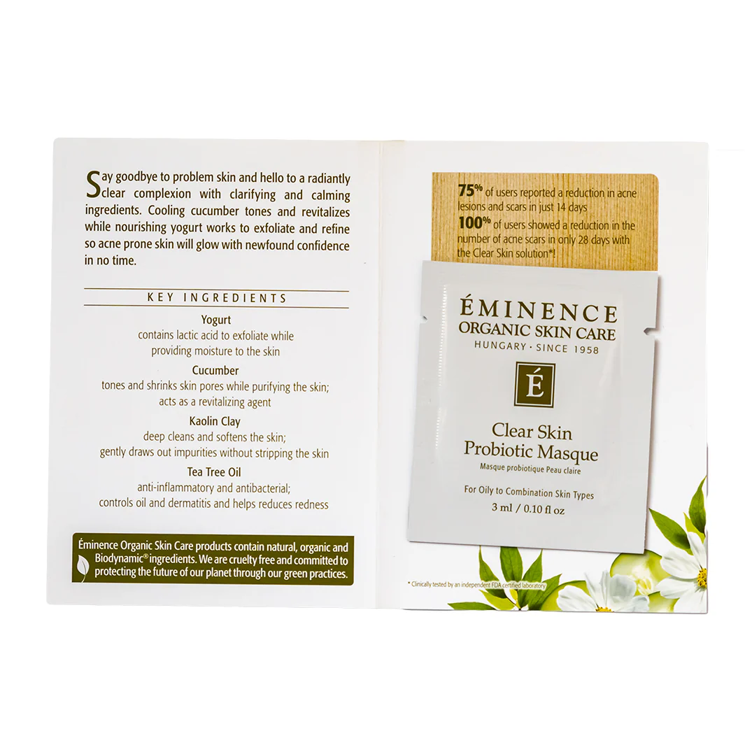 Eminence Organics Clear Skin Probiotic Masque - Image 7