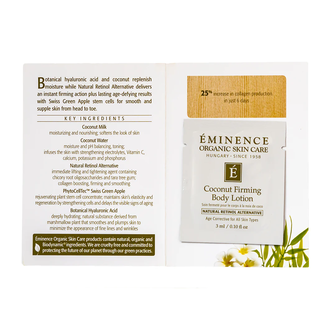 Eminence Organics Coconut Firming Body Lotion - Image 3