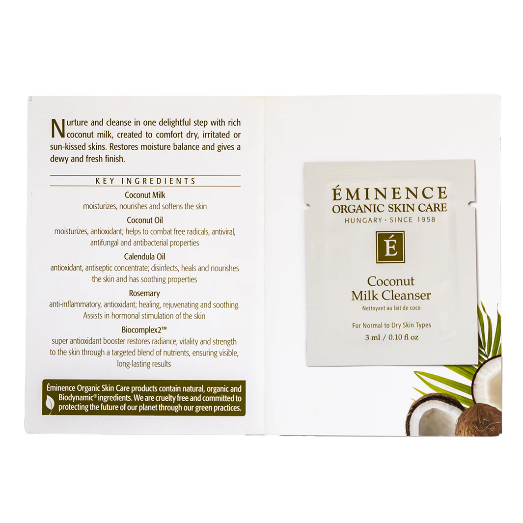 Eminence Organics Coconut Milk Cleanser - Image 4