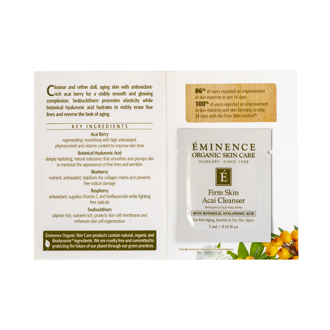 Eminence Organics Firm Skin Acai Cleanser - Image 4