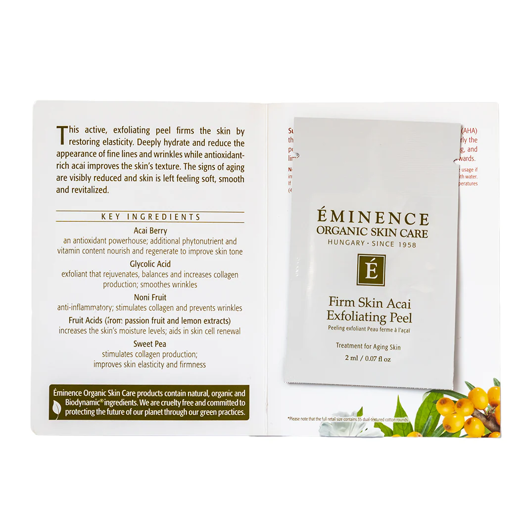 Eminence Organics Firm Skin Acai Exfoliating Peel - Image 6
