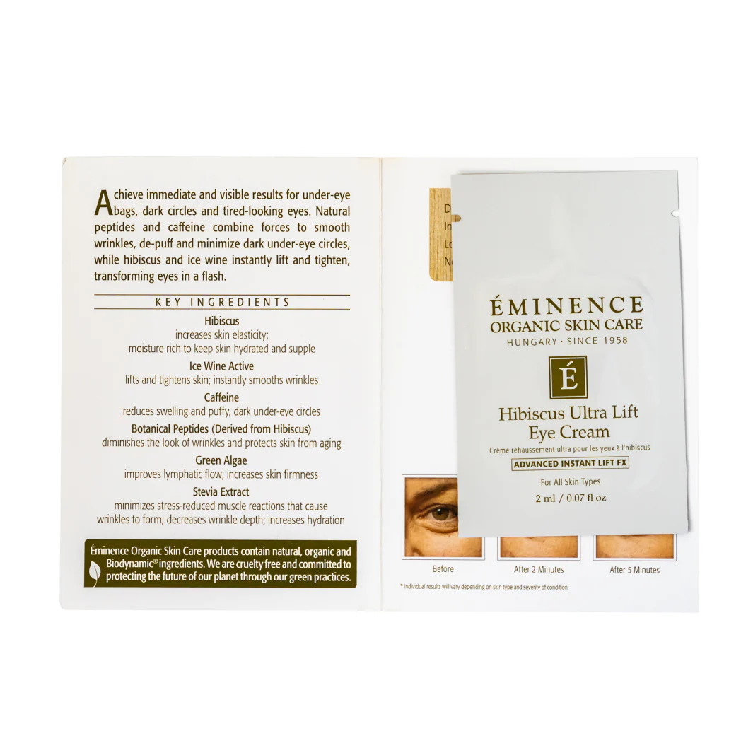 Eminence Organics Hibiscus Ultra Lift Eye Cream - Image 5
