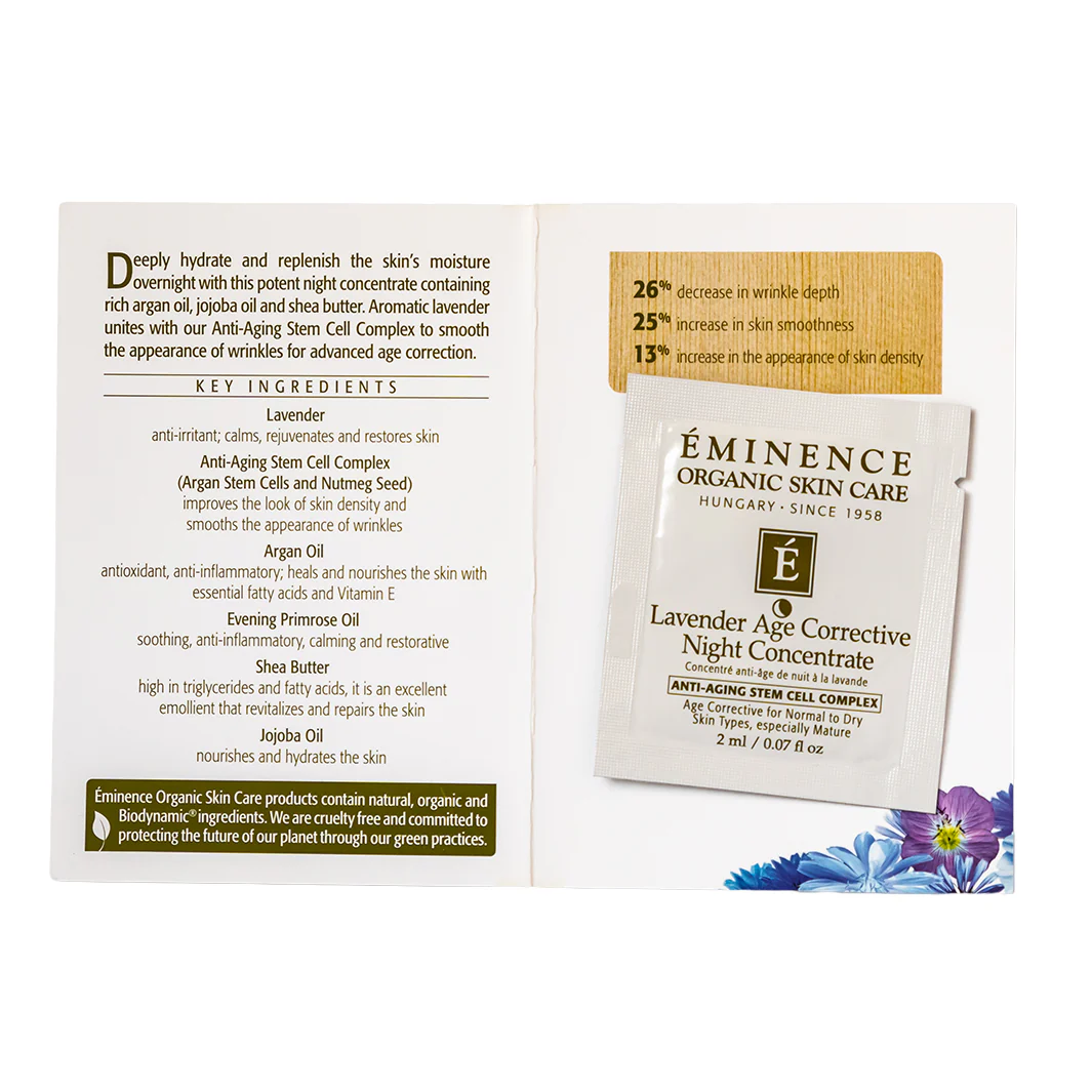 Eminence Organics Lavender Age Corrective Night Concentrate - Image 5