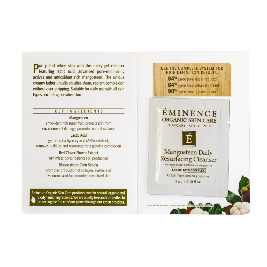 Eminence Organics Mangosteen Daily Resurfacing Cleanser - Image 7