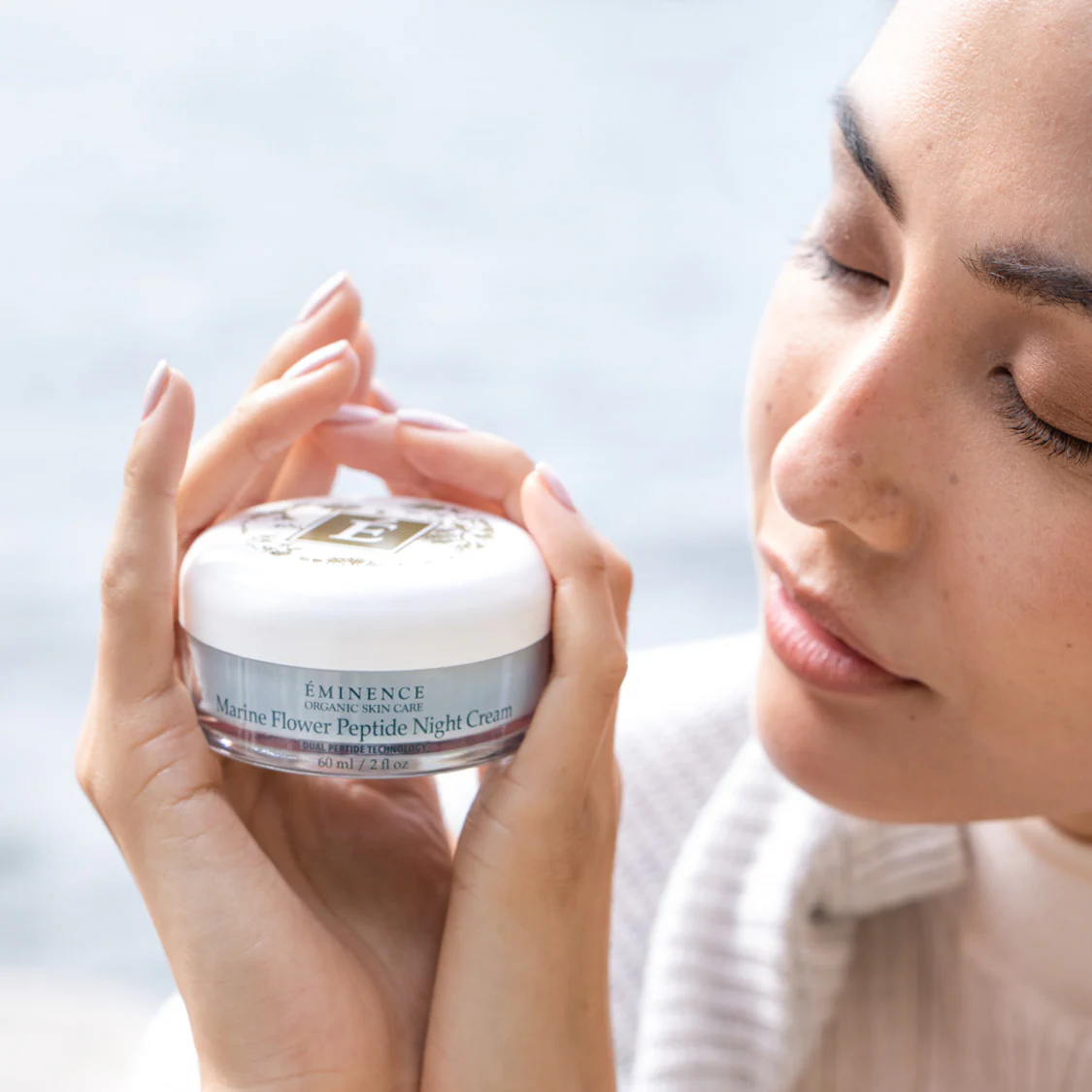 Eminence Organics Marine Flower Peptide Night Cream - Image 3