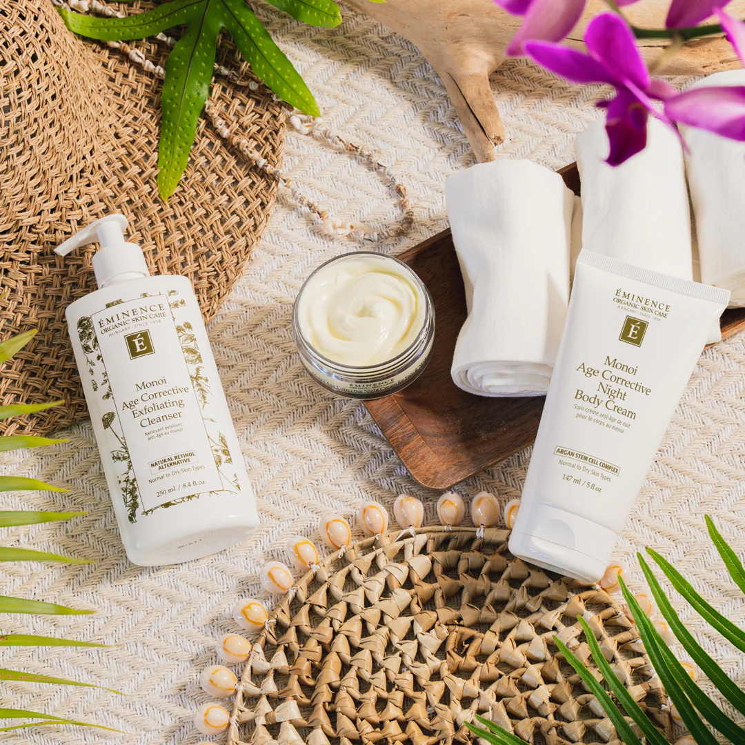 Eminence Organics Monoi Age Corrective Night Body Cream - Image 4