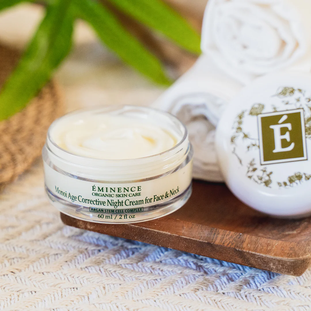 Eminence Organics Monoi Age Corrective Night Cream for Face & Neck - Image 3