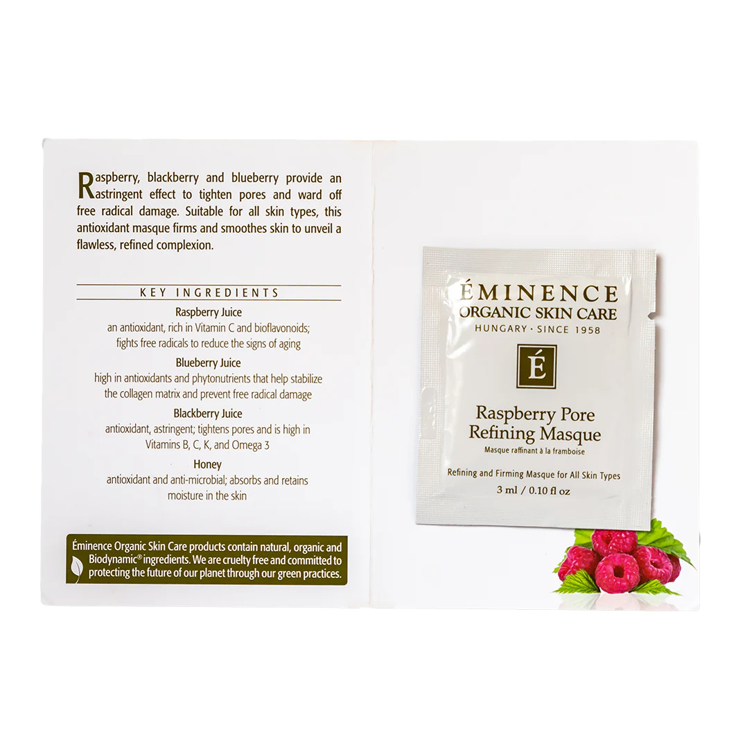 Eminence Organics Raspberry Pore Refining Masque - Image 4