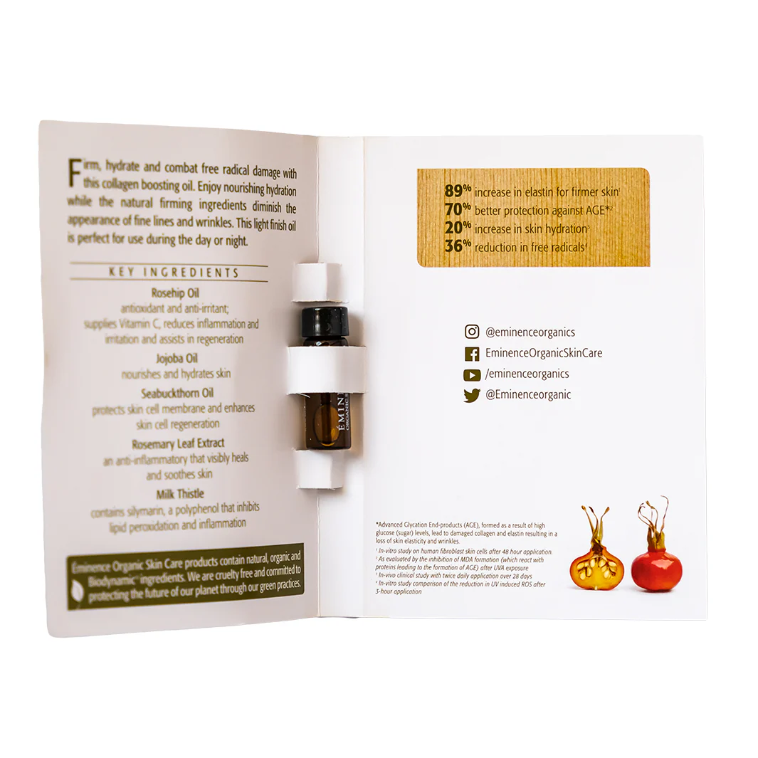 Eminence Organics Rosehip Triple C+E Firming Oil - Image 5