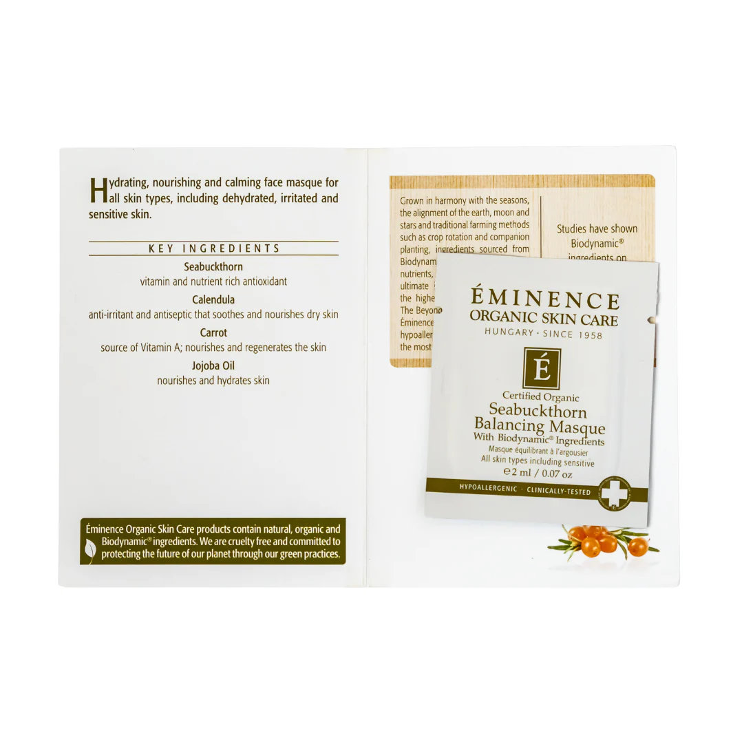 Eminence Organics Seabuckthorn Balancing Masque - Image 5