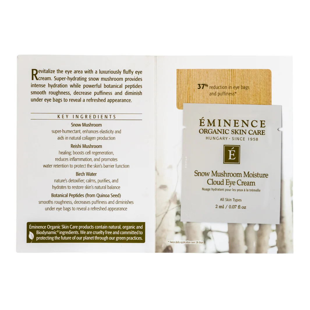 Eminence Organics Snow Mushroom Moisture Cloud Eye Cream - Image 7