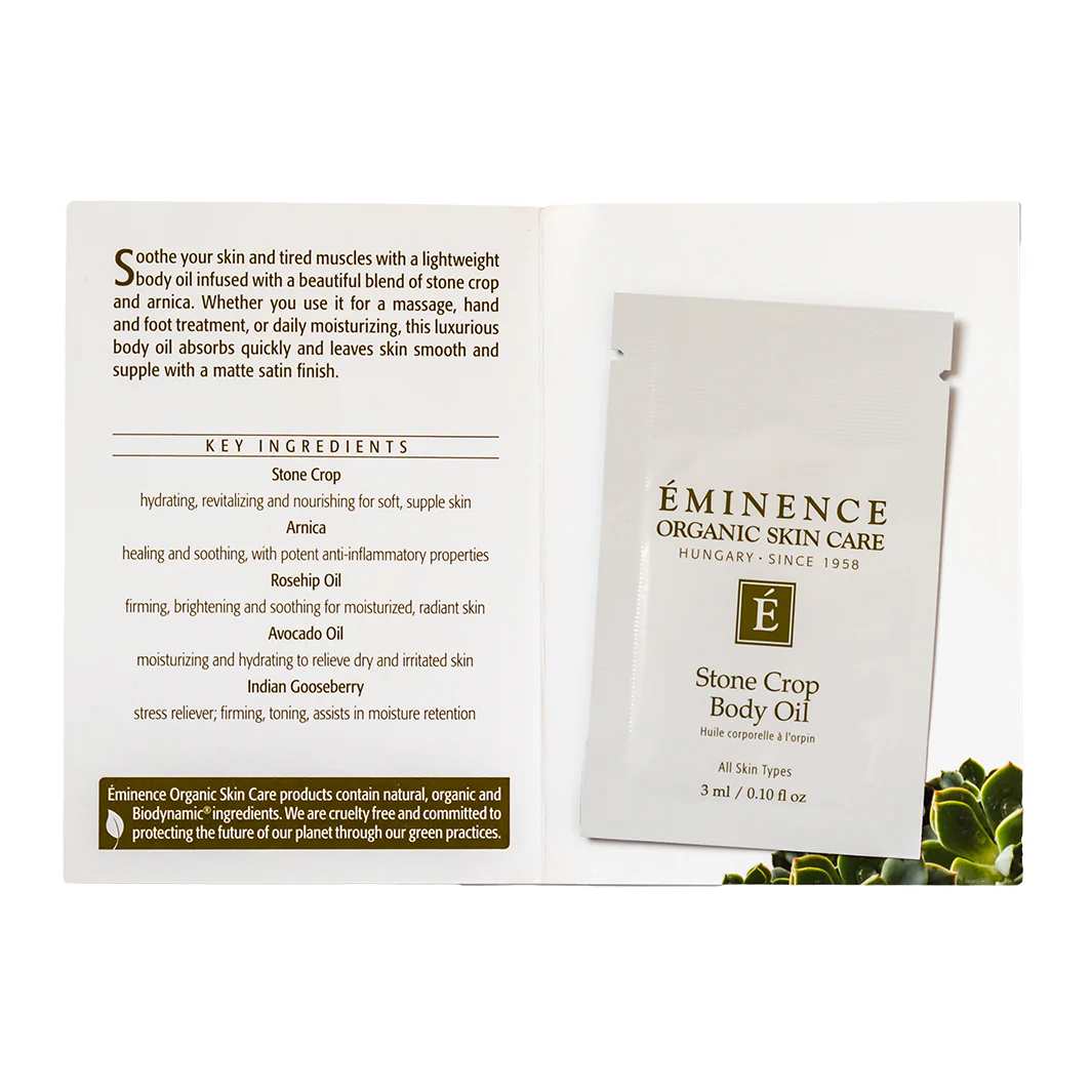 Eminence Organics Stone Crop Body Oil - Image 8