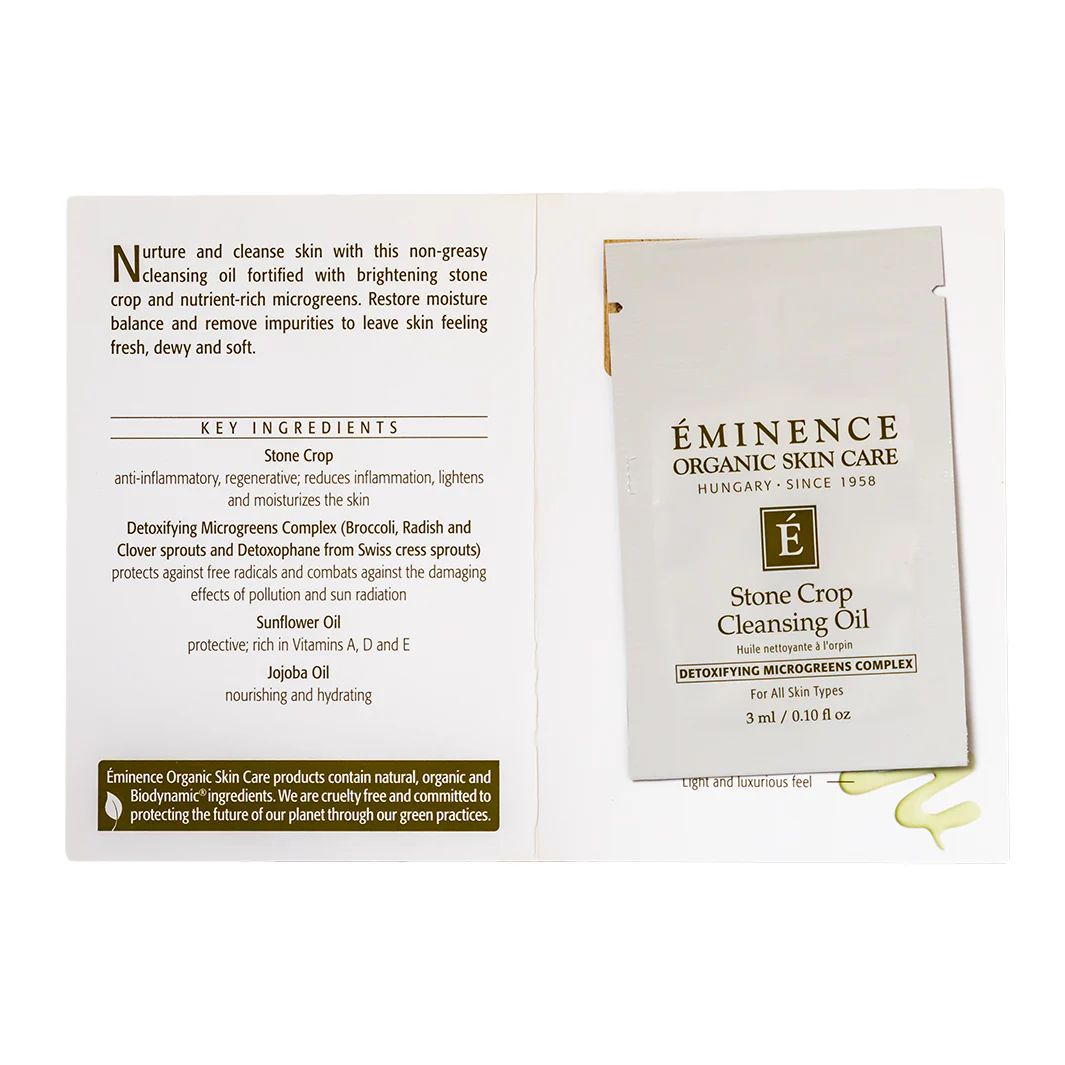 Eminence Organics Stone Crop Cleansing Oil - Image 6
