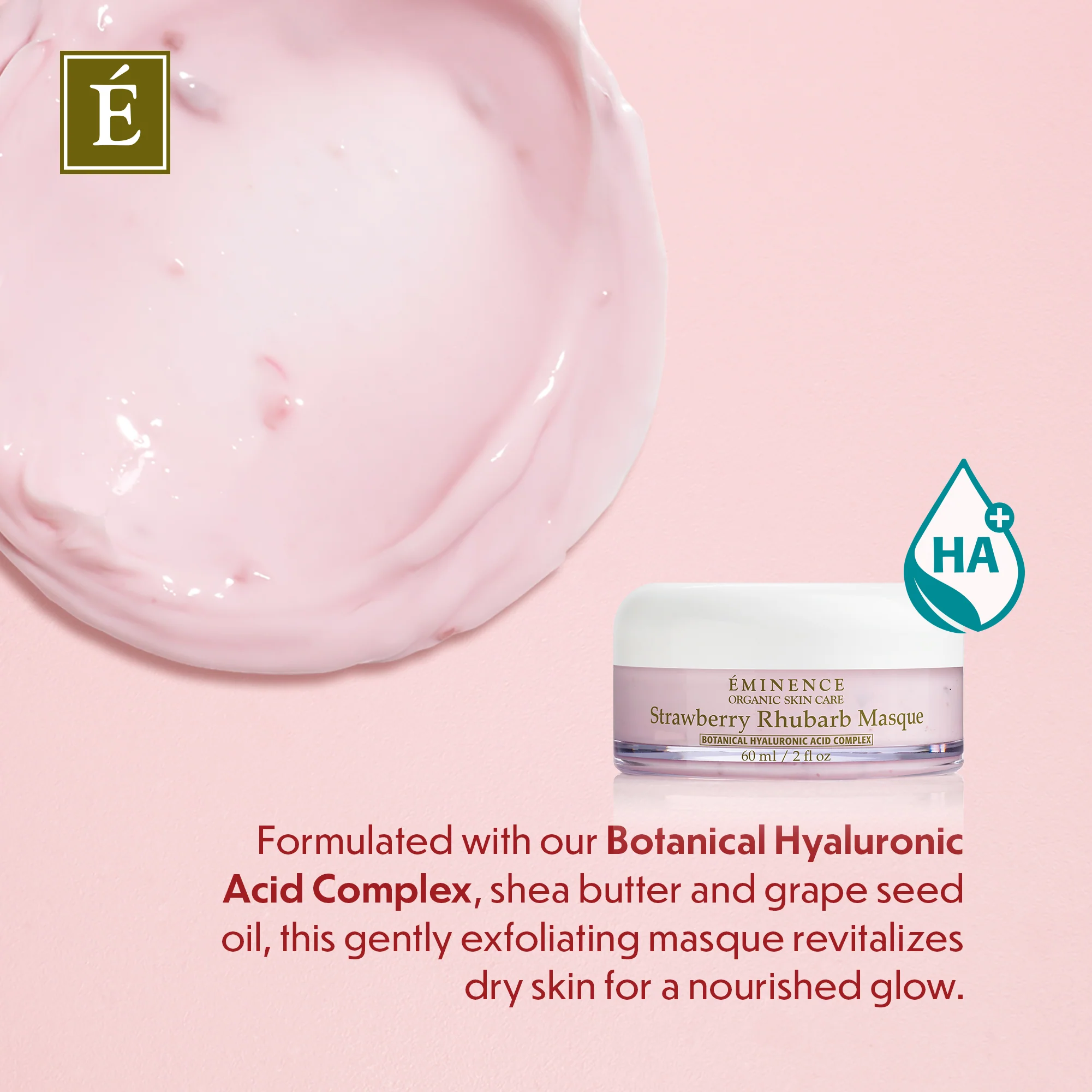 Eminence Organics Strawberry Rhubarb Masque - Limited Edition - Image 4