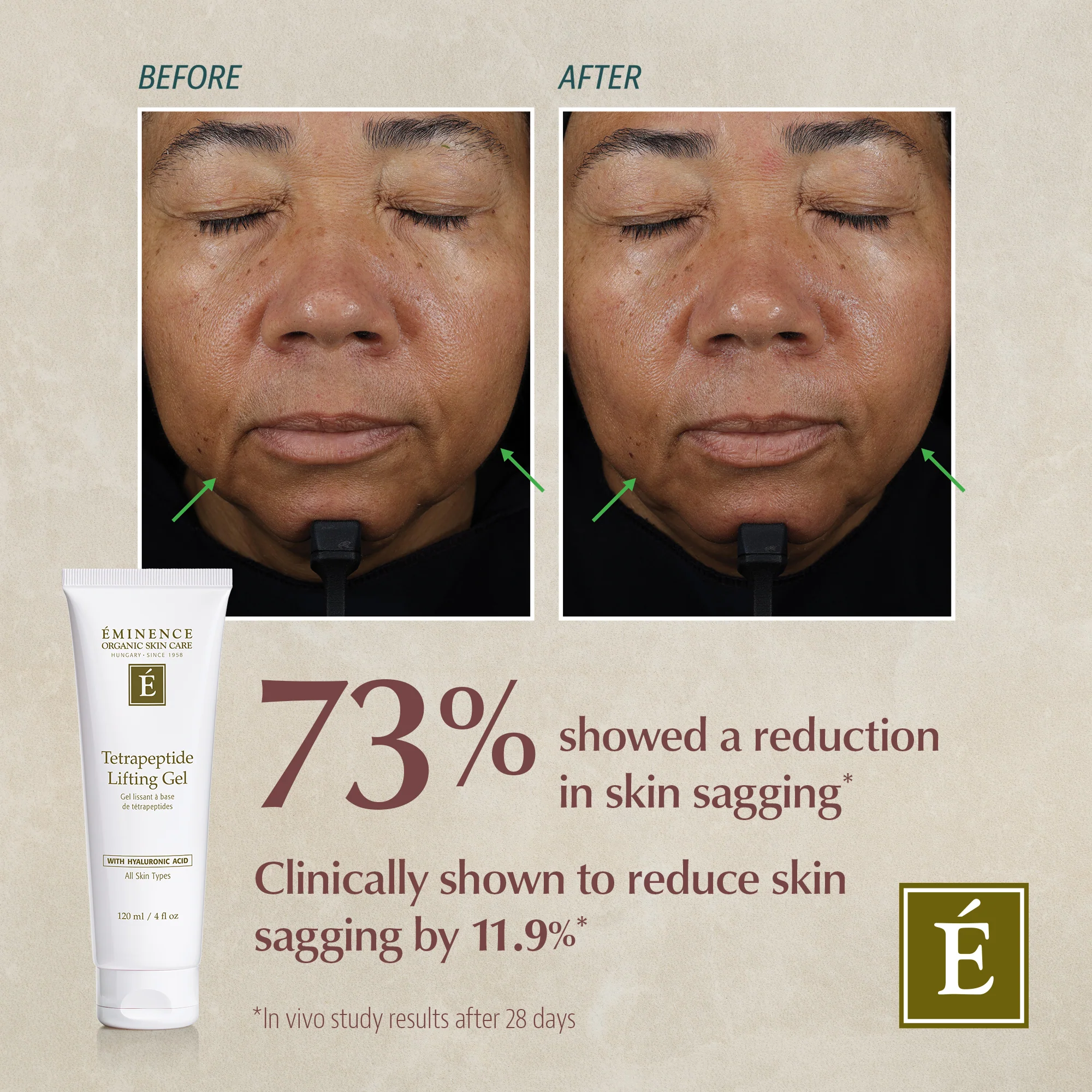 Eminence Organics Tetrapeptide Lifting Gel - Image 4
