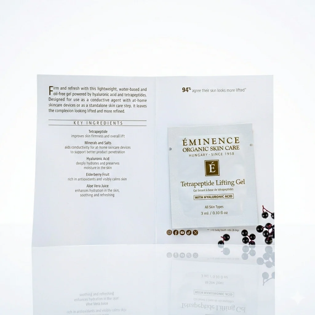 Eminence Organics Tetrapeptide Lifting Gel - Image 7