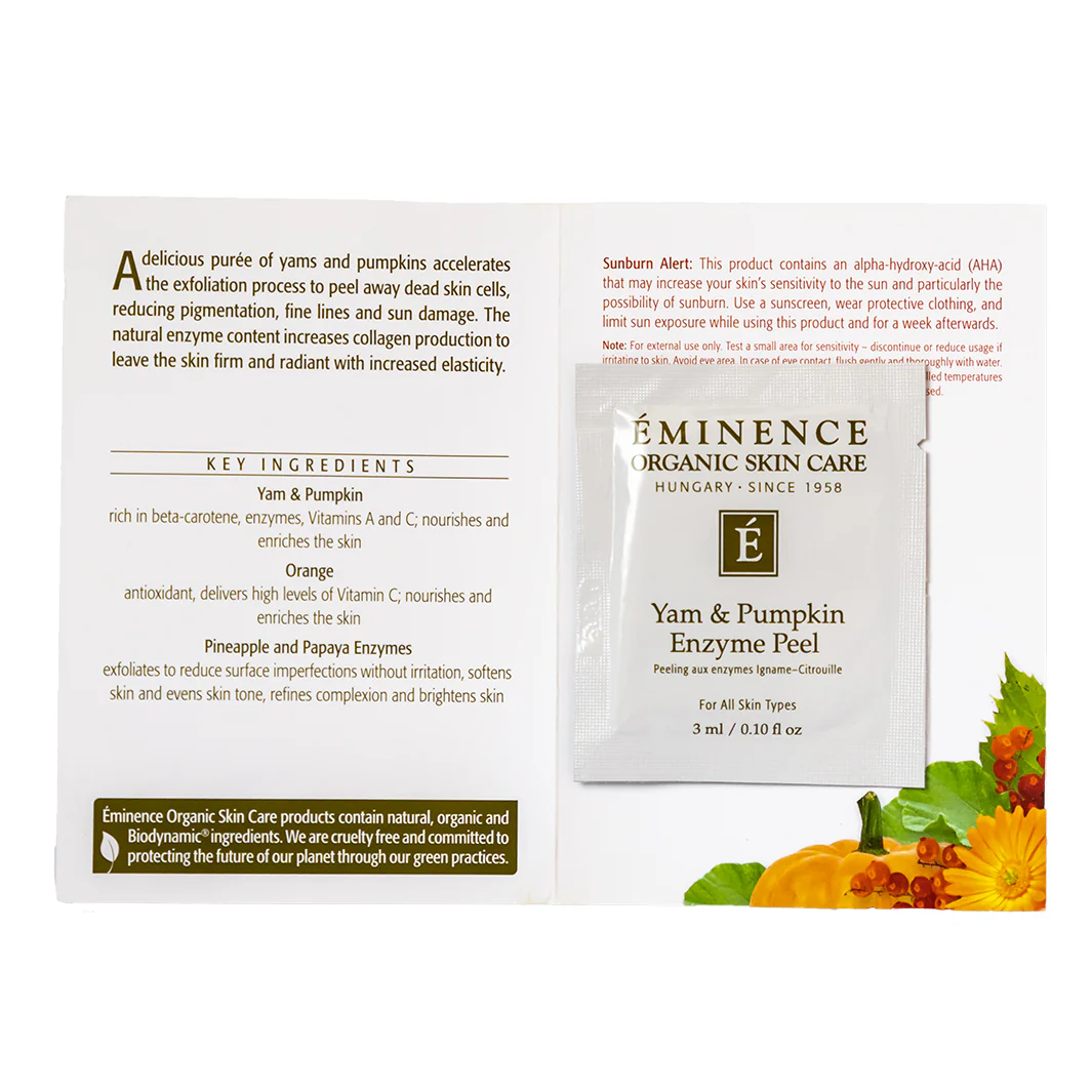 Eminence Organics Yam & Pumpkin Enzyme Peel 5% - Image 4